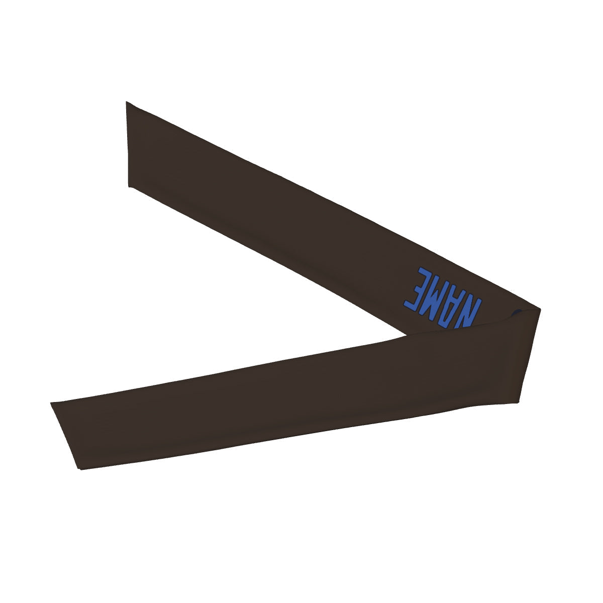 Custom Brown Sky Blue Headband