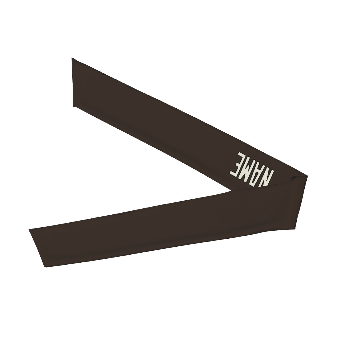 Custom Brown Cream Headband
