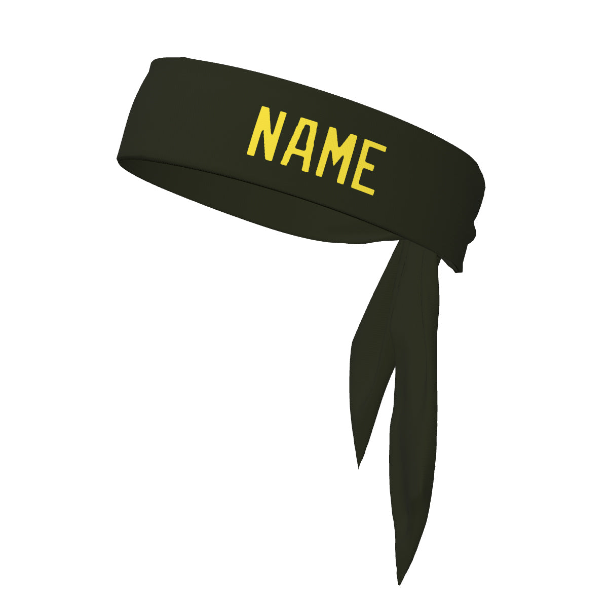 Custom Olive Light Yellow Headband