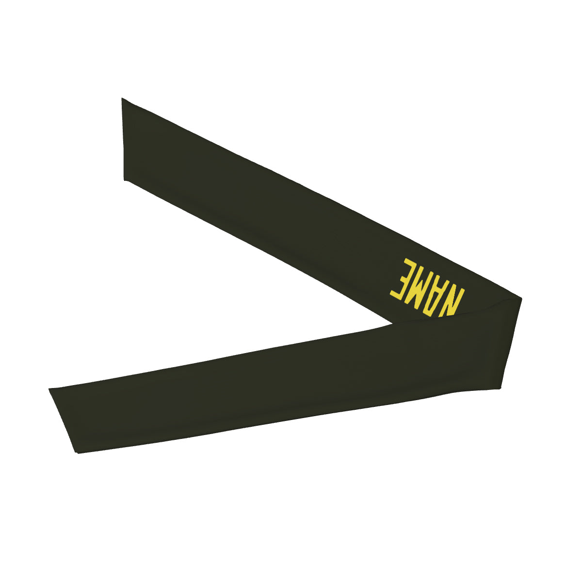 Custom Olive Light Yellow Headband