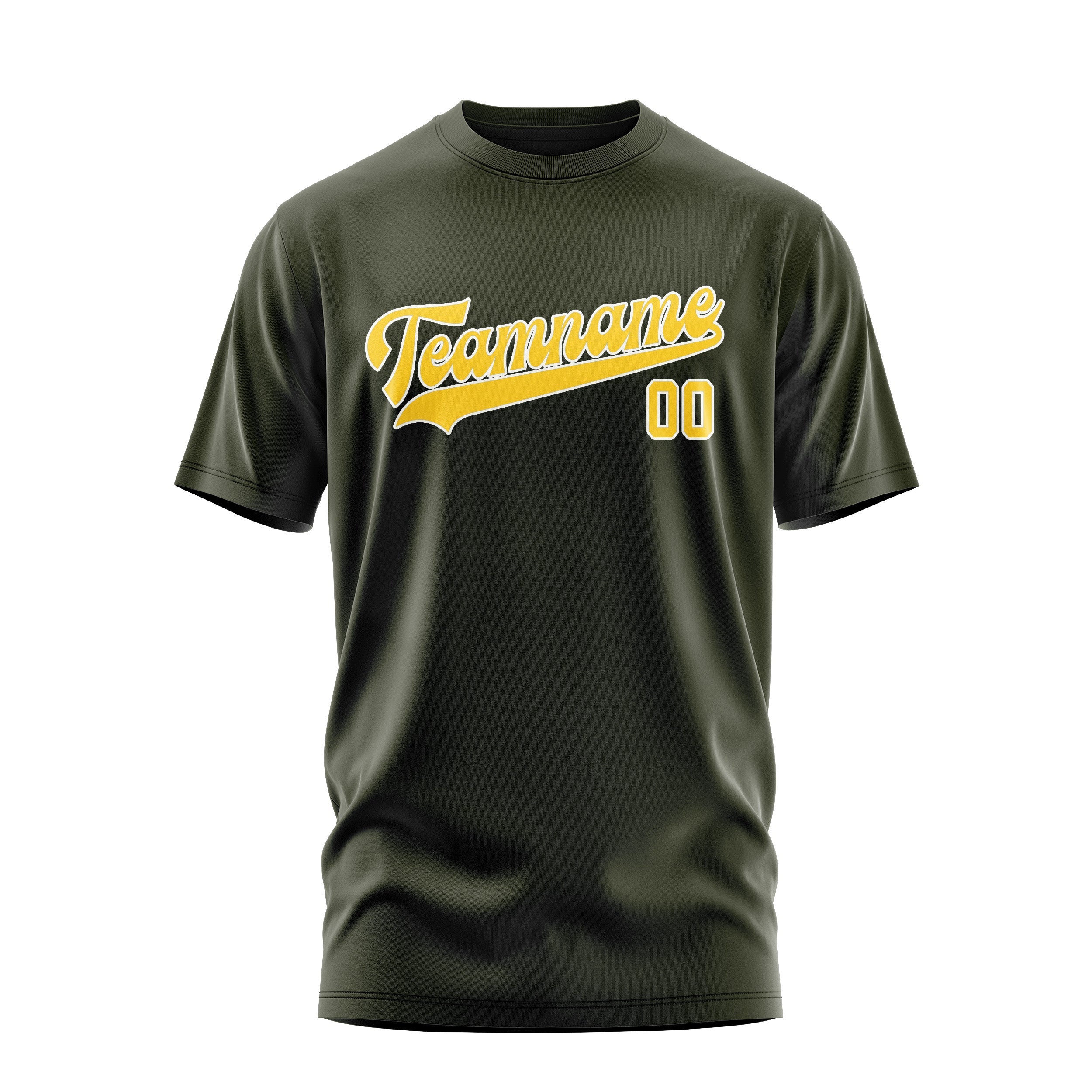 Custom Olive Gold T-Shirt