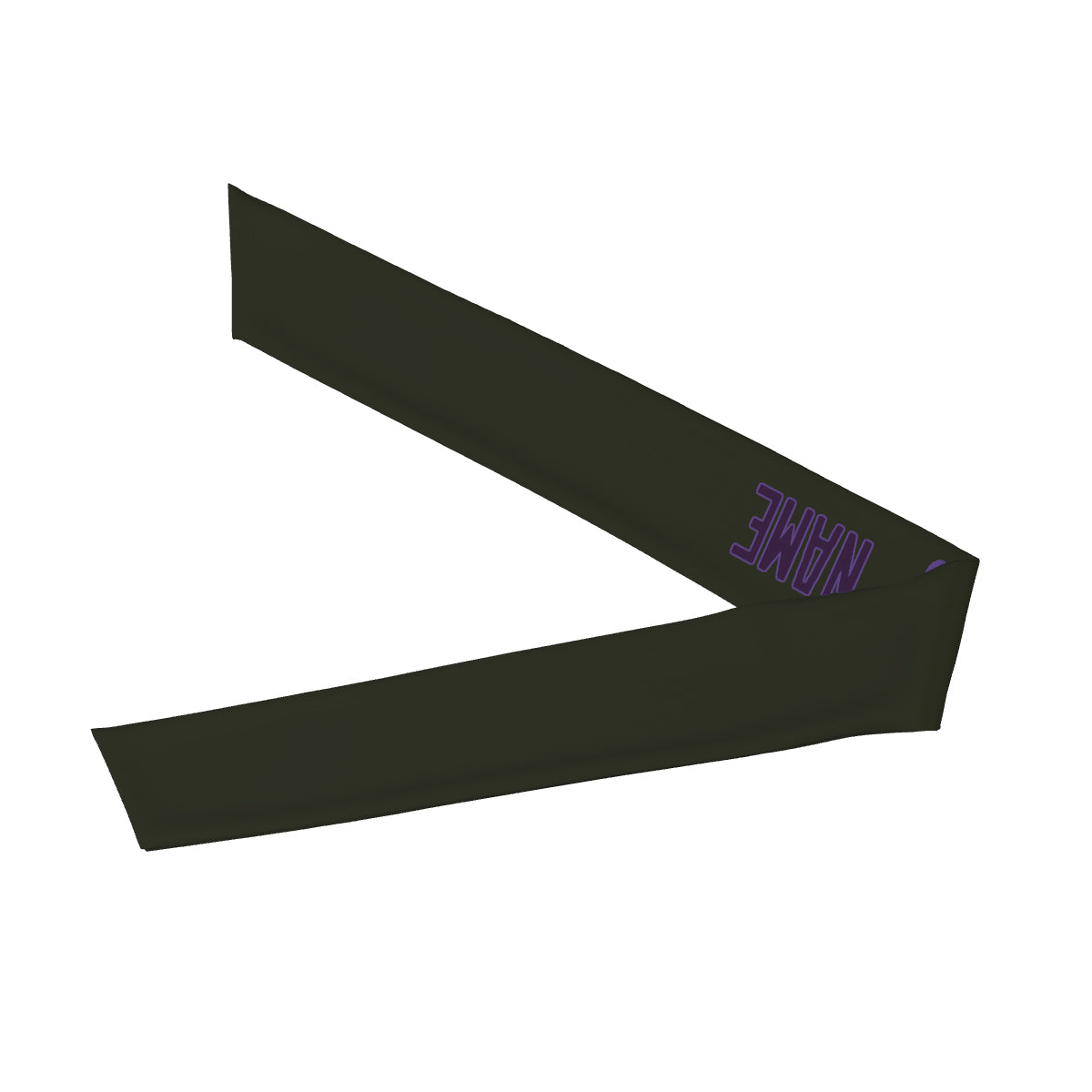 Custom Olive Purple Headband