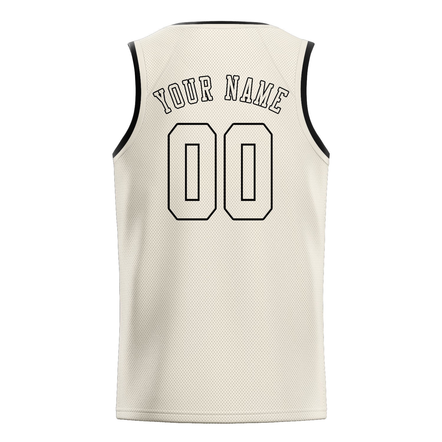 Custom Cream Cream Basketball Jersey