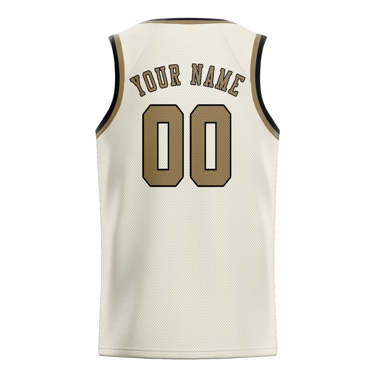 Custom Cream Light Khaki Basketball Jersey
