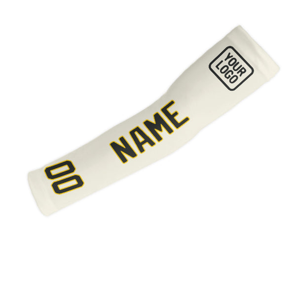 Custom Cream Black Arm Sleeve