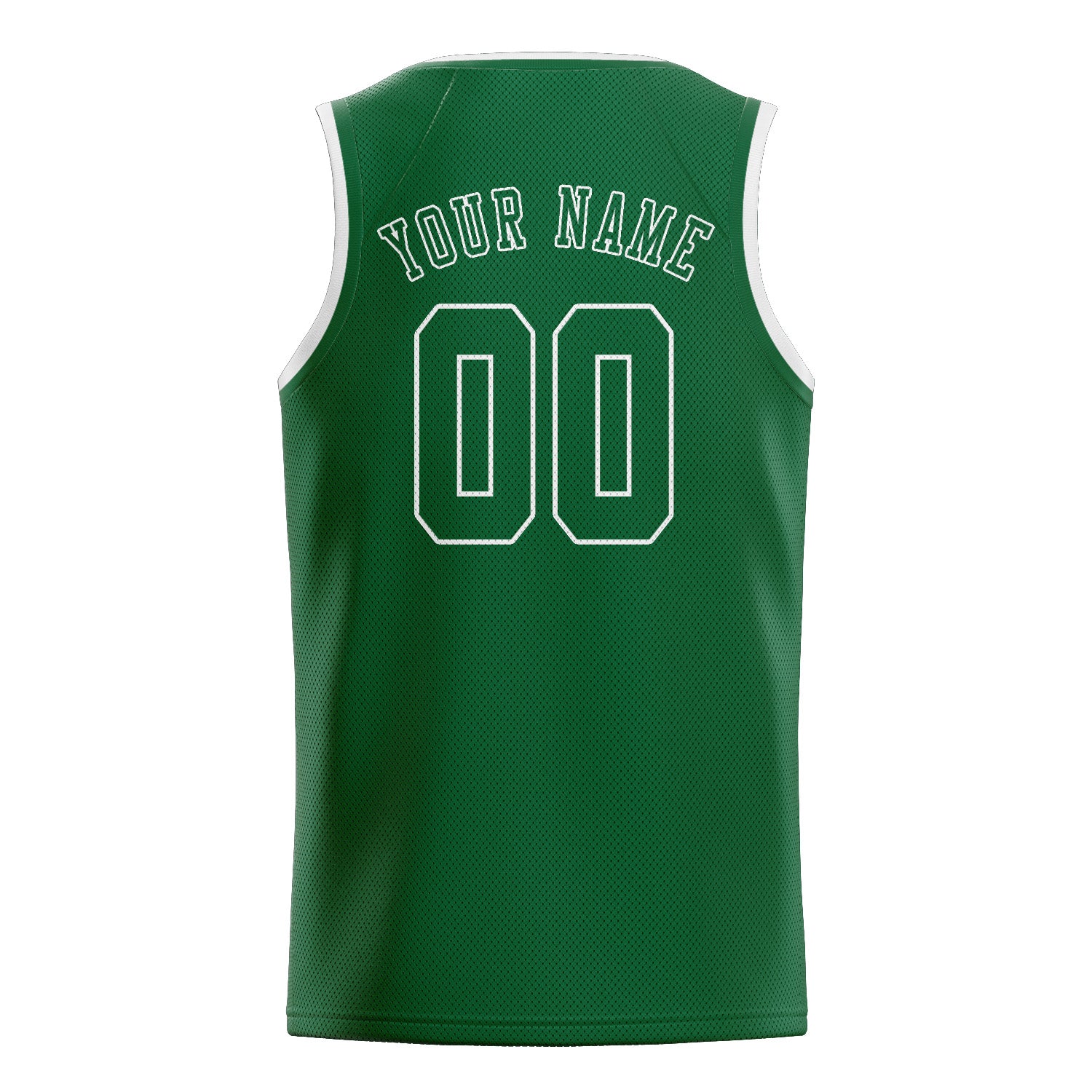 Custom Green Green Basketball Jersey