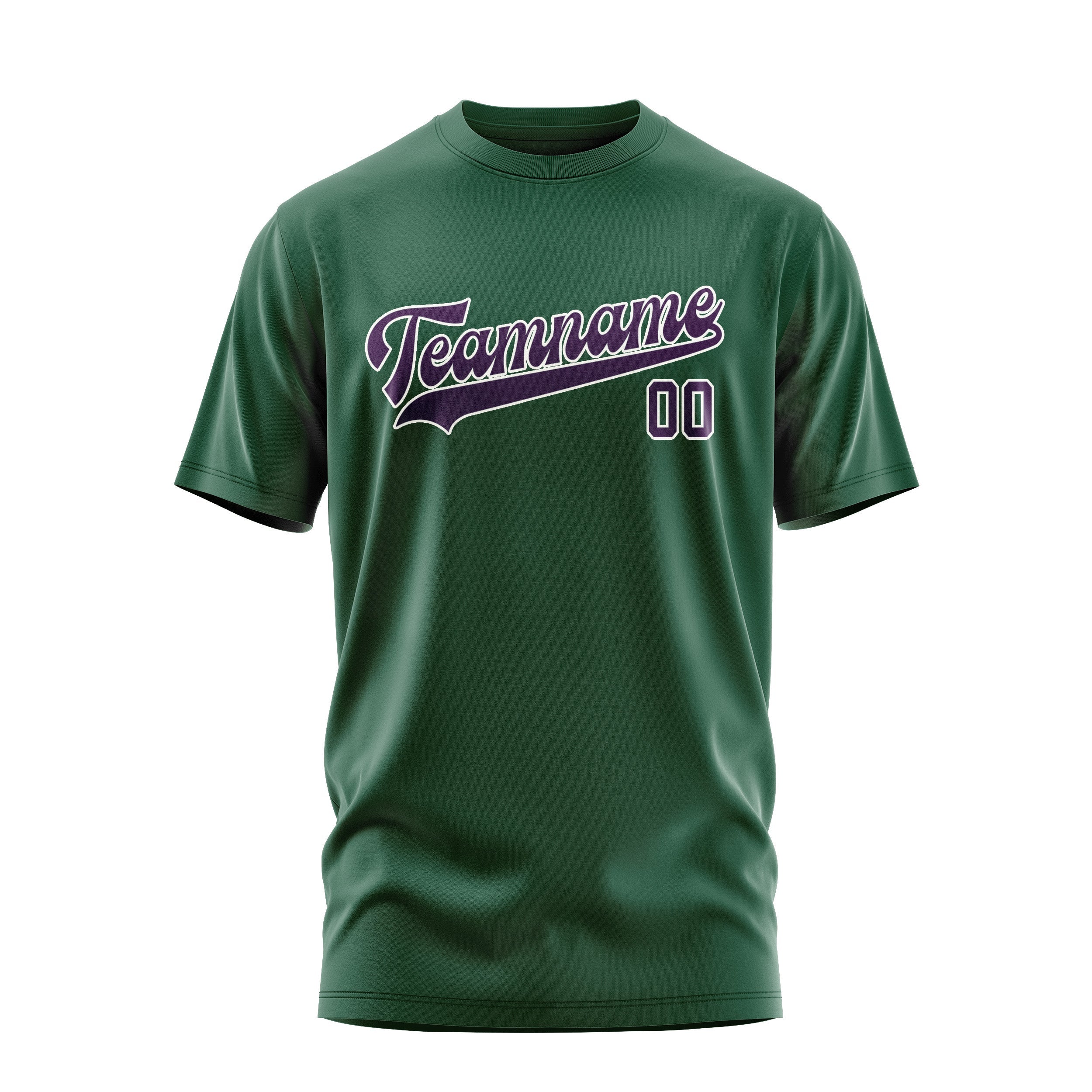 Custom Green Purple T-Shirt