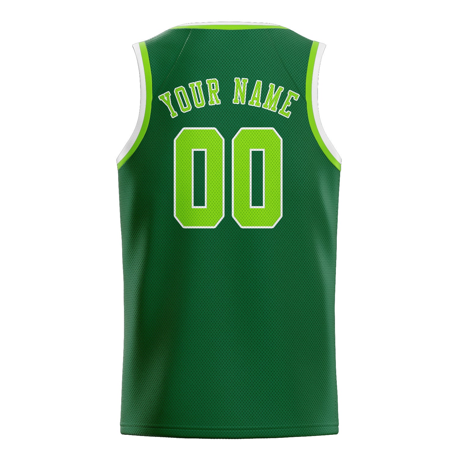 Custom Green Emerald Green Basketball Jersey