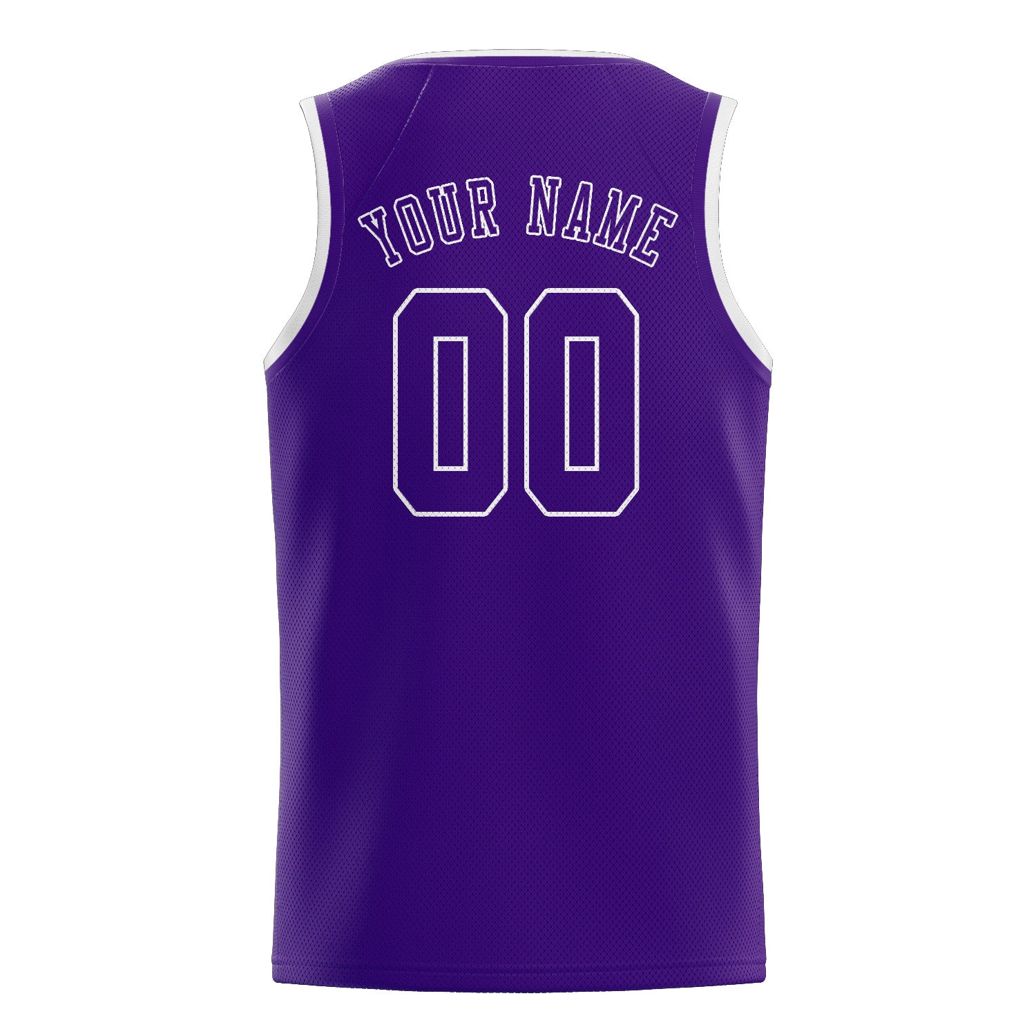 Custom Purple Purple Basketball Jersey