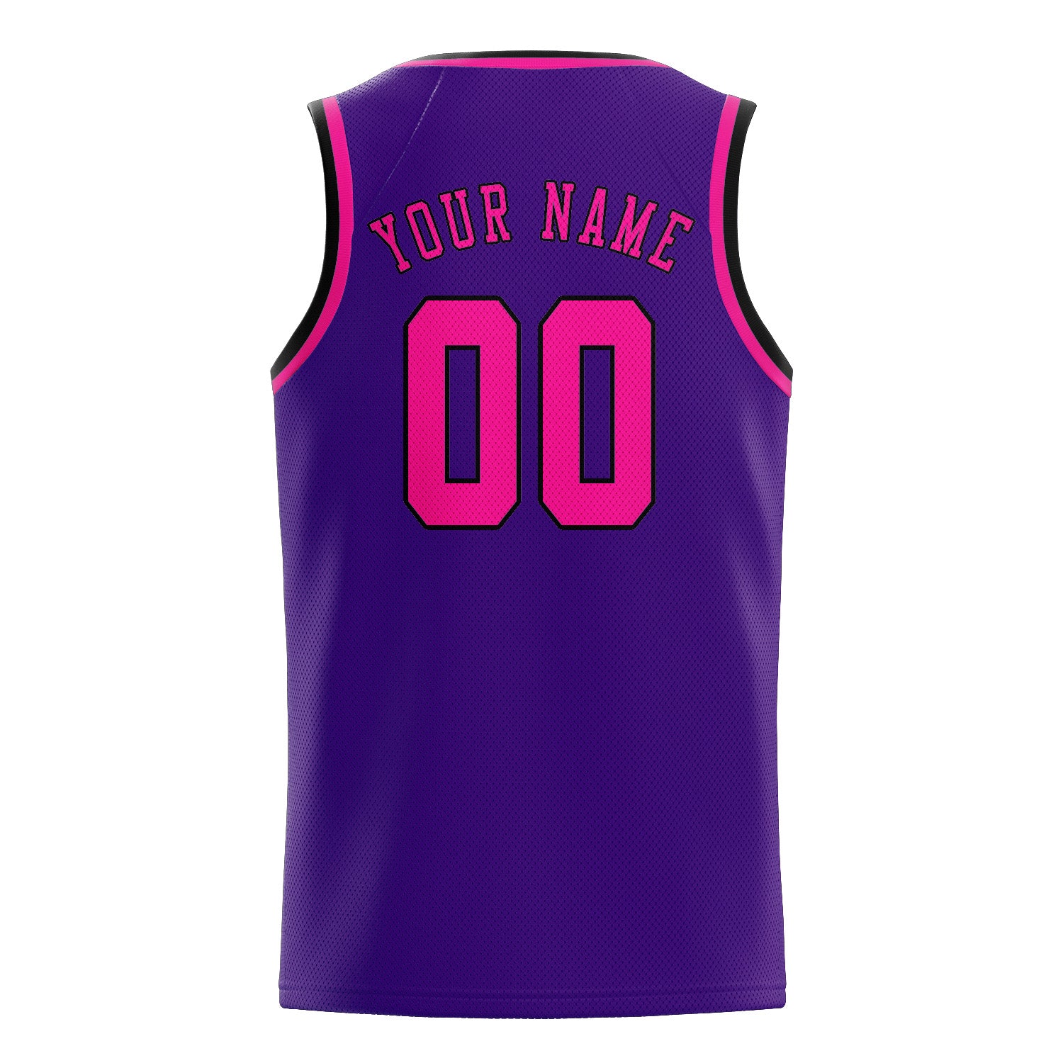 Custom Purple Pink Basketball Jersey