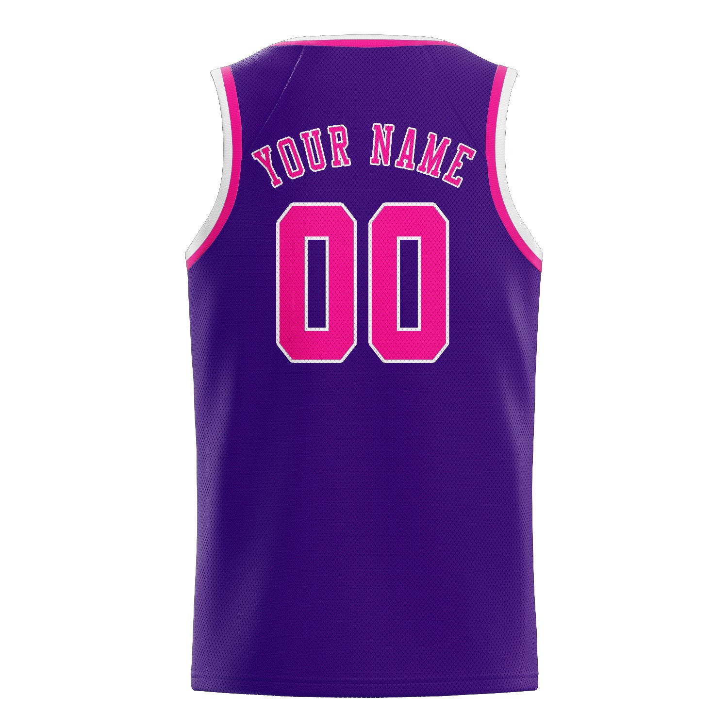 Custom Purple Pink Basketball Jersey