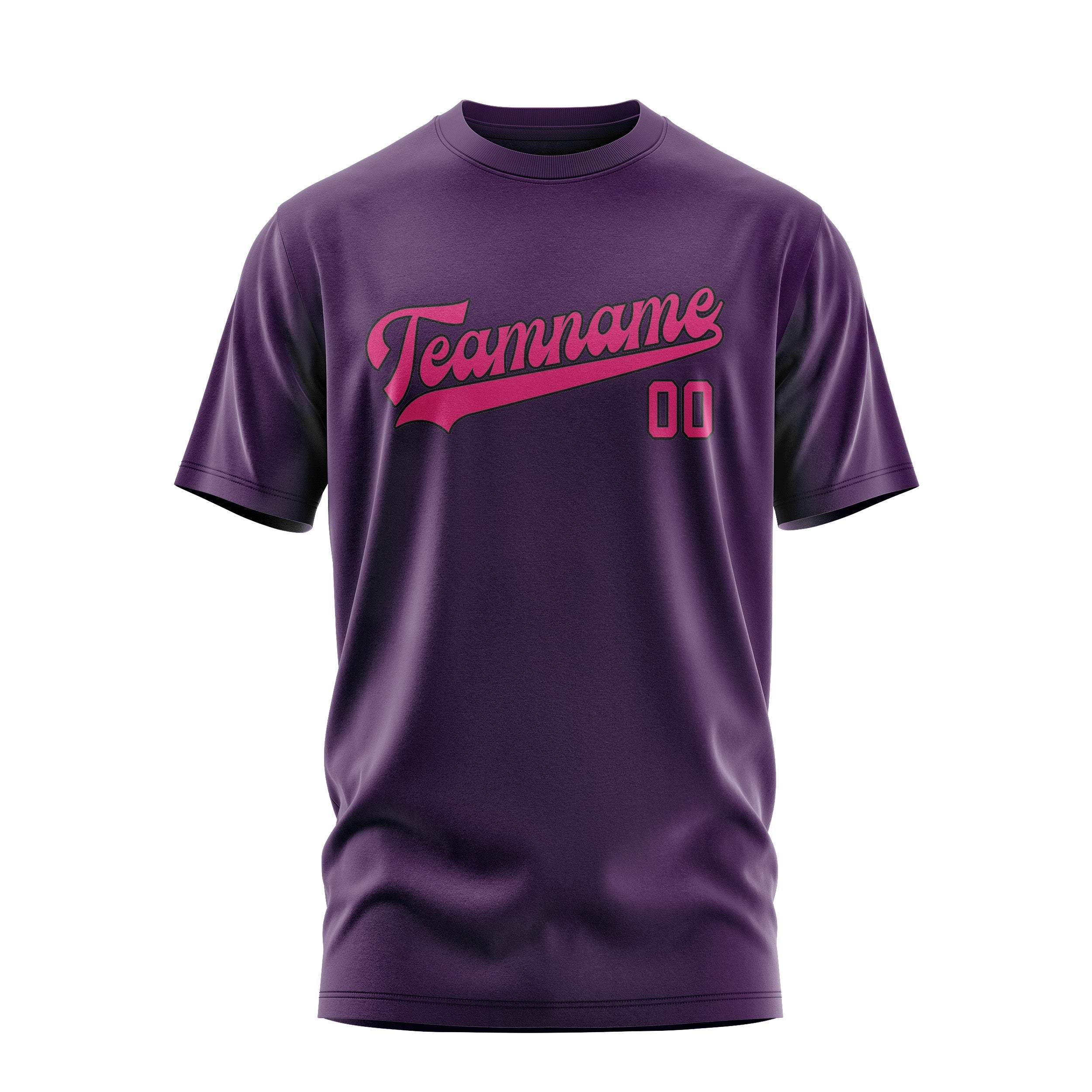 Custom Purple Pink T-Shirt
