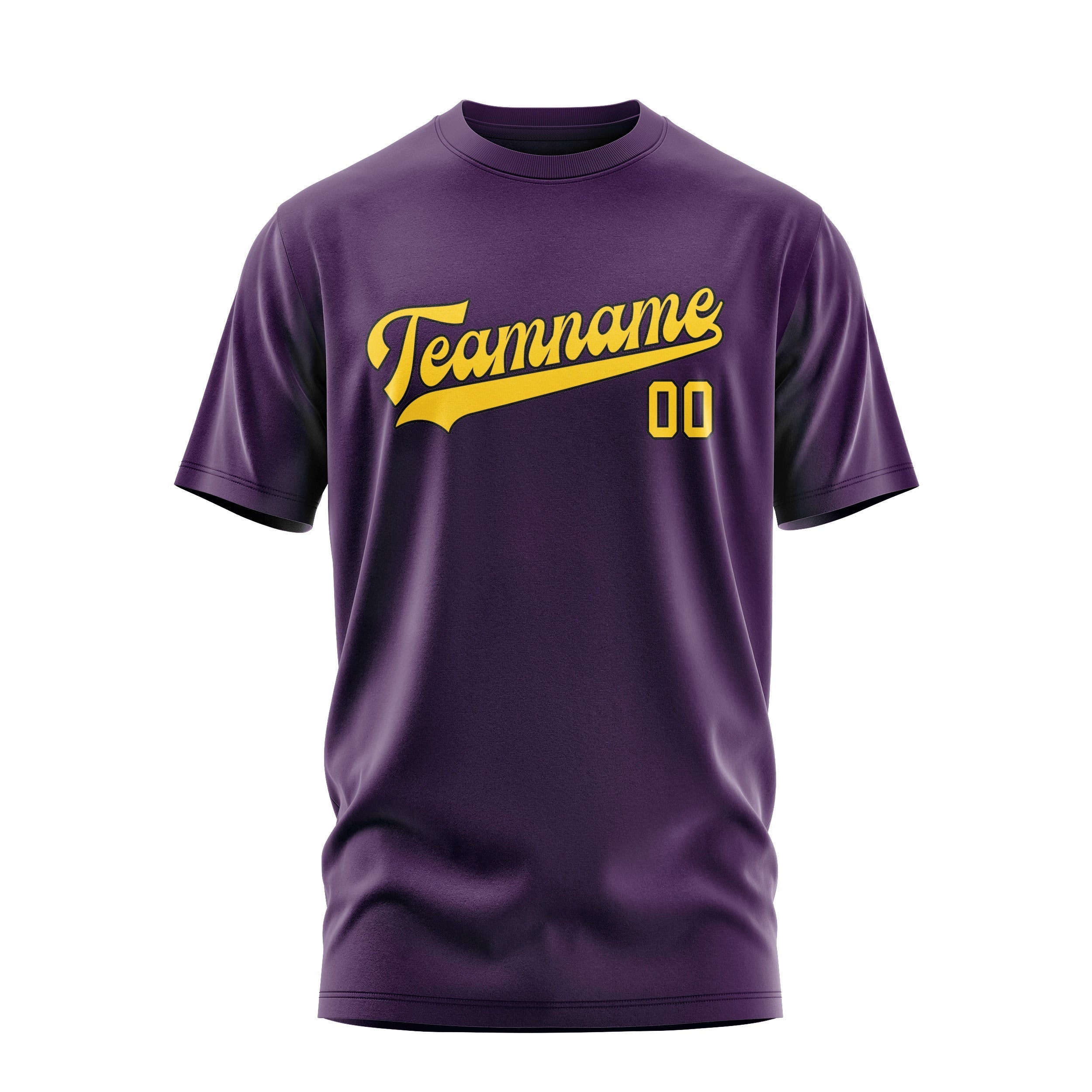 Custom Purple Gold T-Shirt
