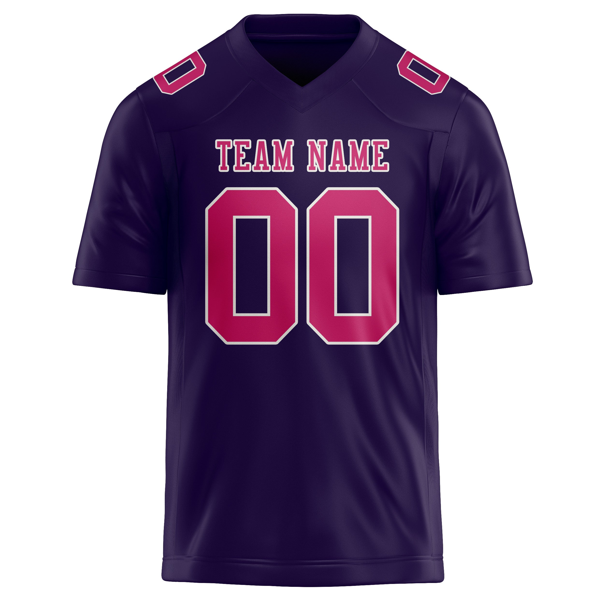 Custom Purple Pink Football Jersey