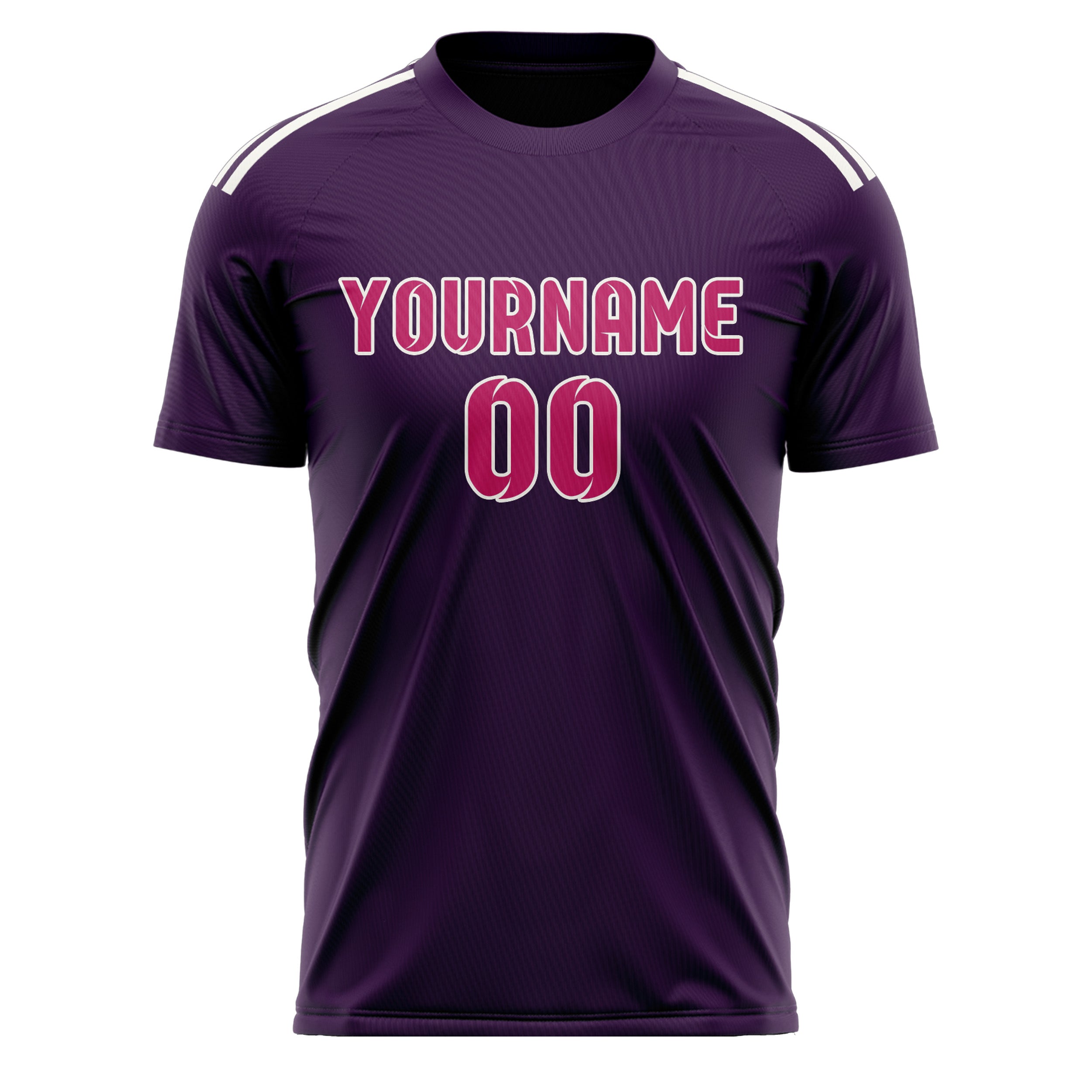 Custom Purple Pink Soccer Jersey