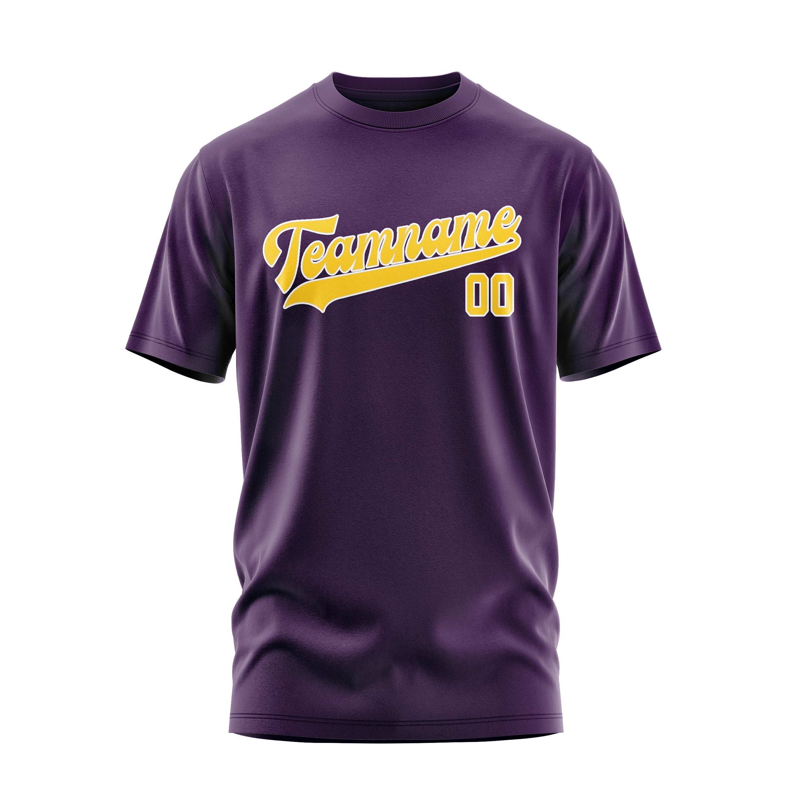 Custom Purple Gold T-Shirt