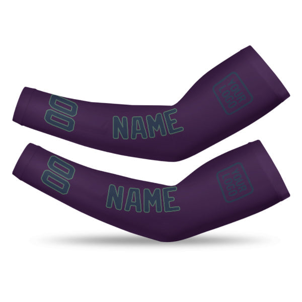 Custom Purple Blue Arm Sleeve