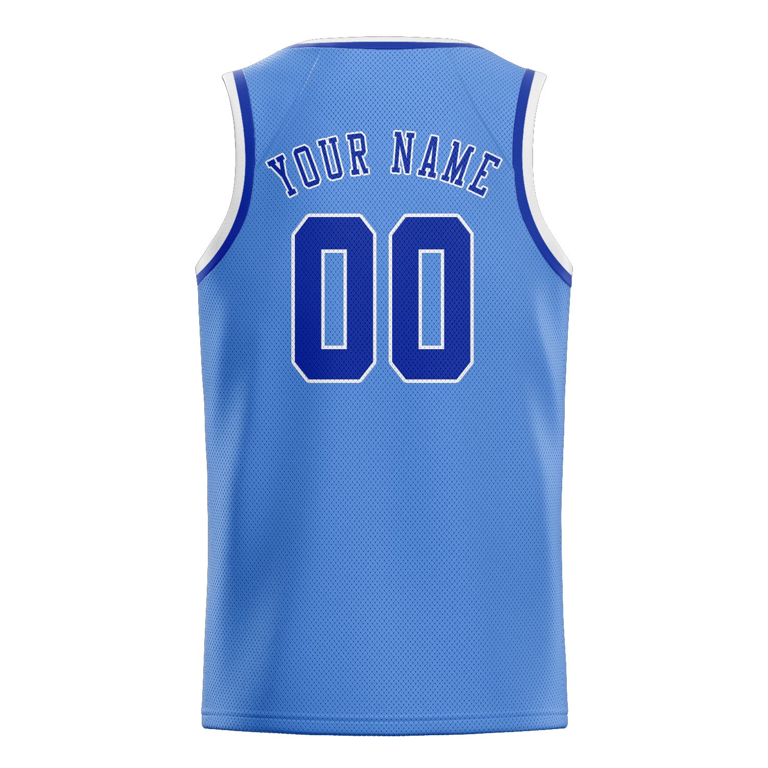 Custom Light Blue Sky Blue Basketball Jersey