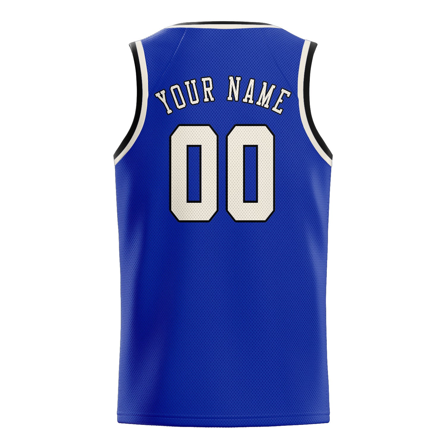 Custom Sky Blue Cream Basketball Jersey