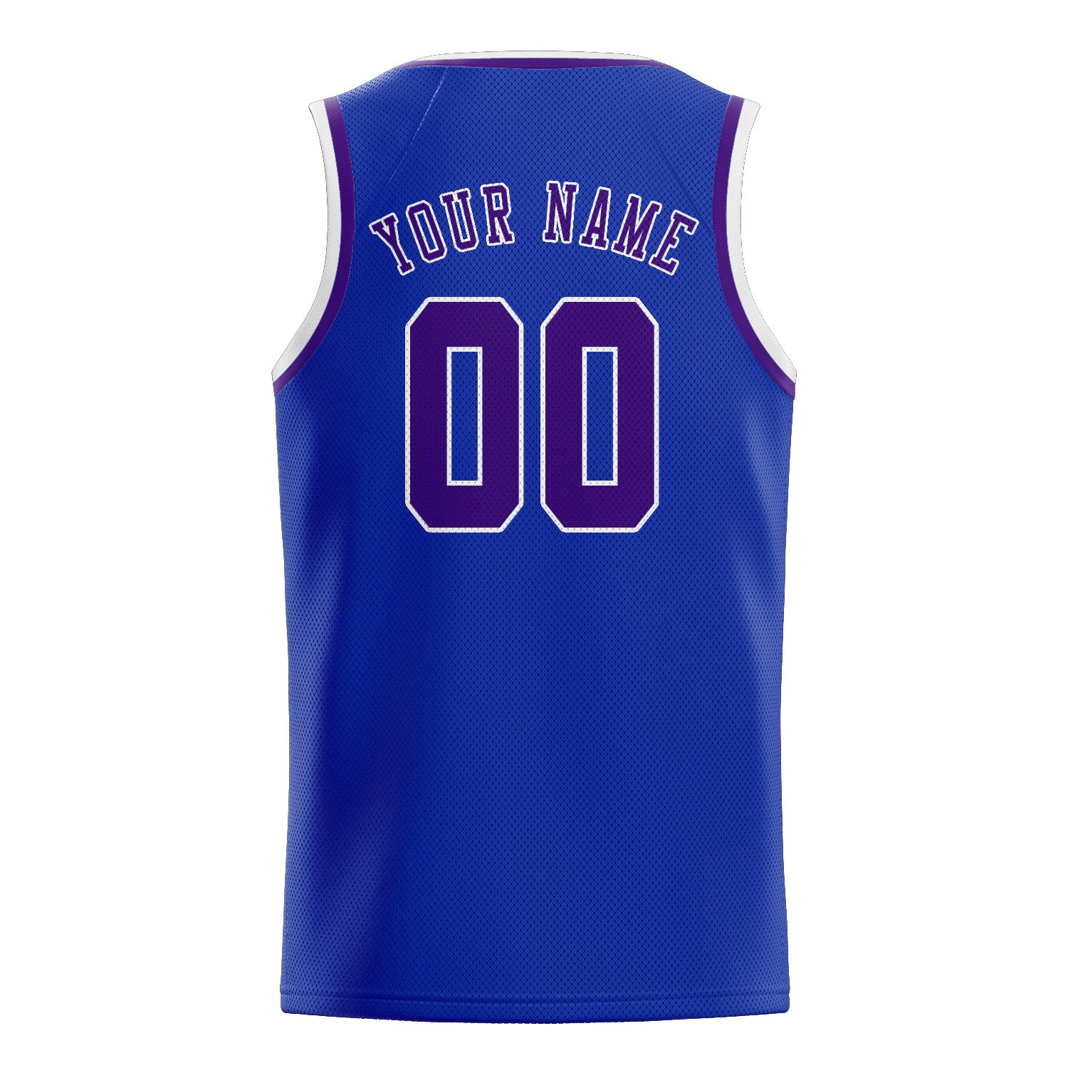 Custom Sky Blue Purple Basketball Jersey