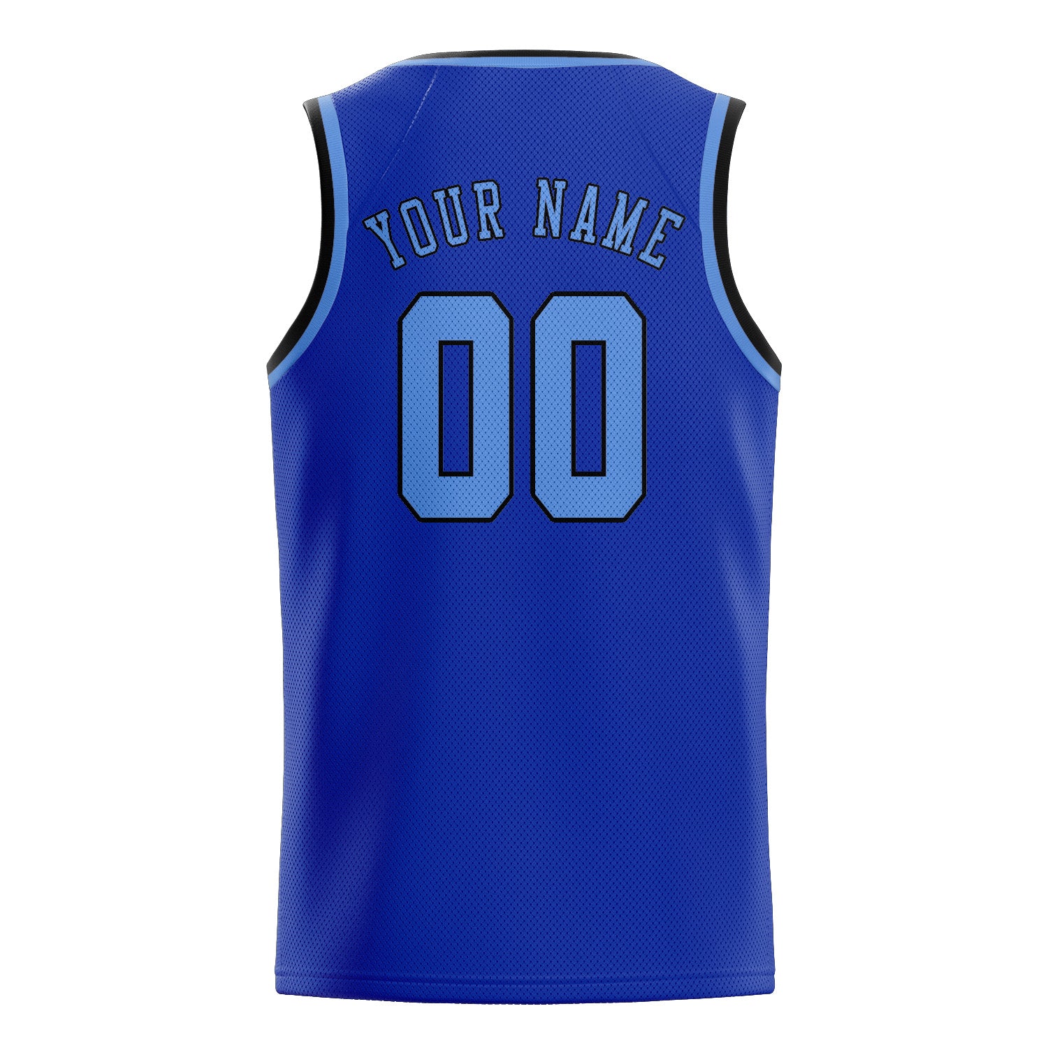 Custom Sky Blue Light Blue Basketball Jersey