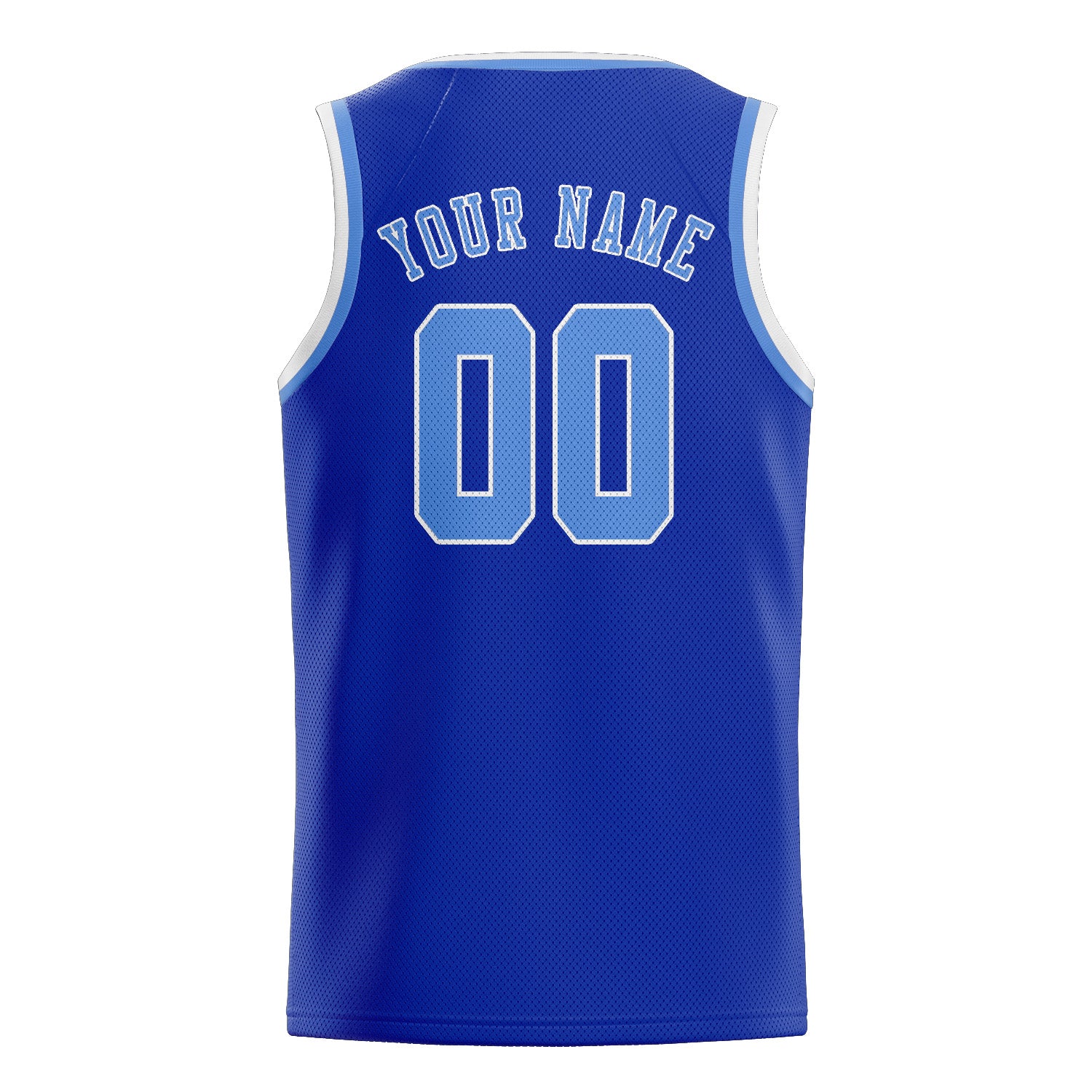 Custom Sky Blue Light Blue Basketball Jersey