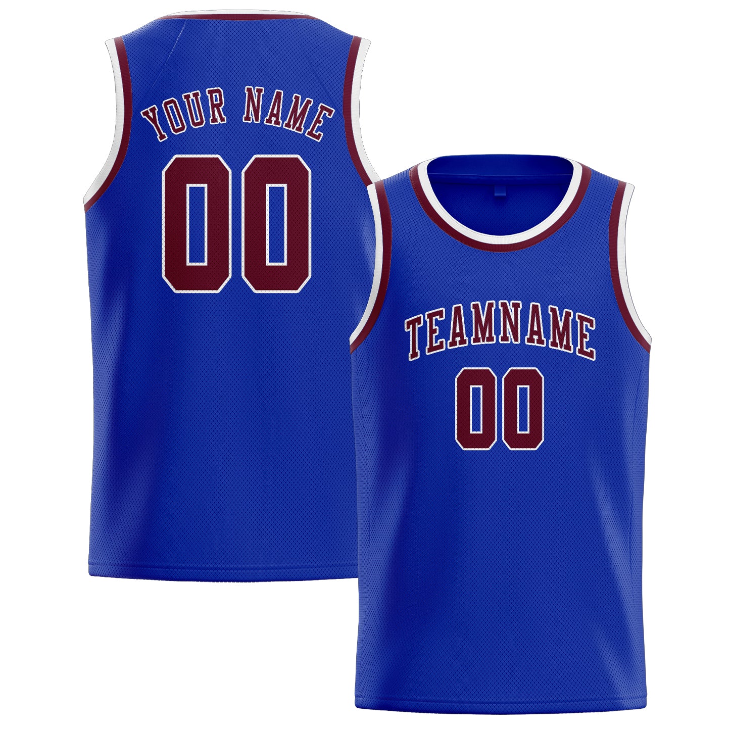 Custom Sky Blue Crimson Red Basketball Jersey