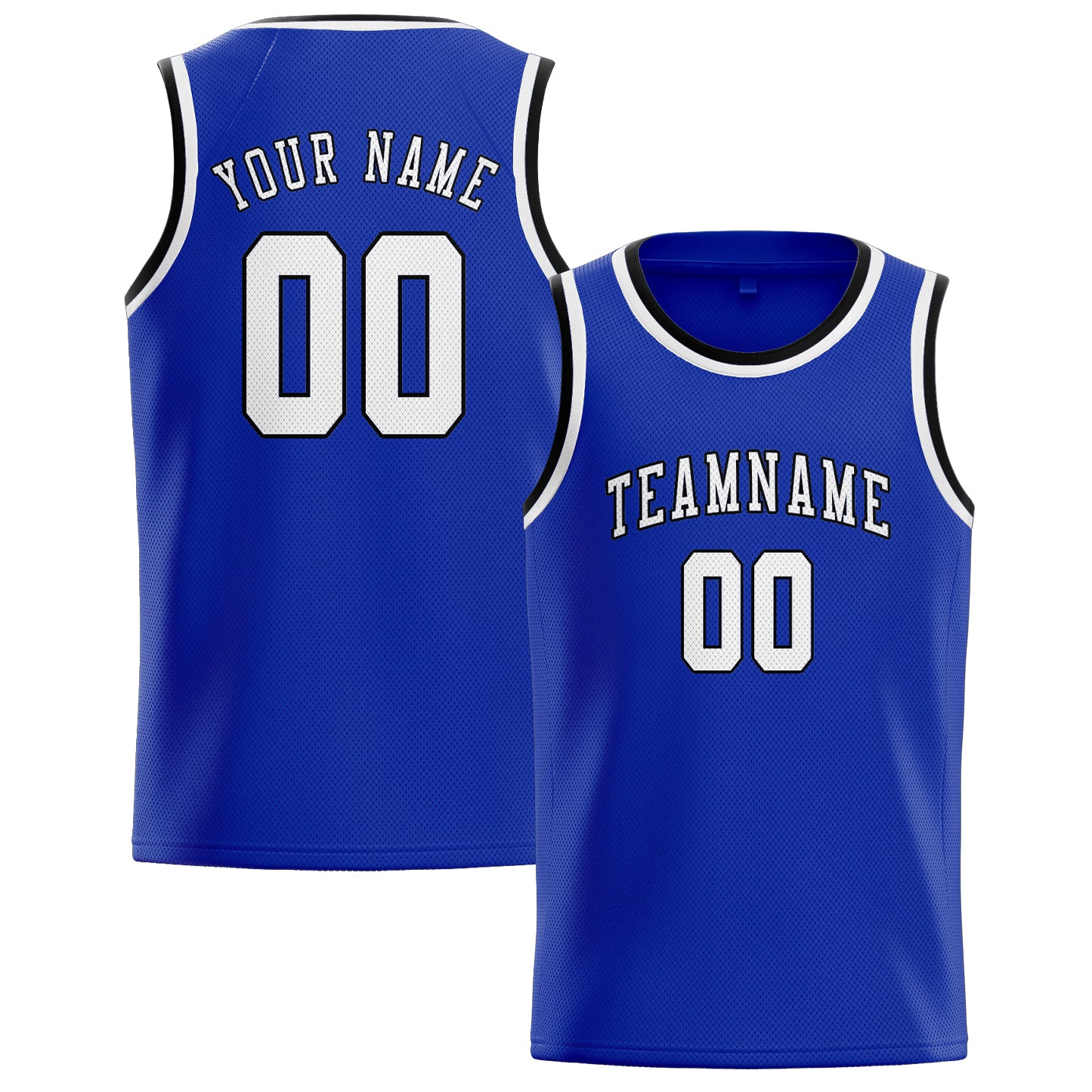 Custom Sky Blue White Basketball Jersey