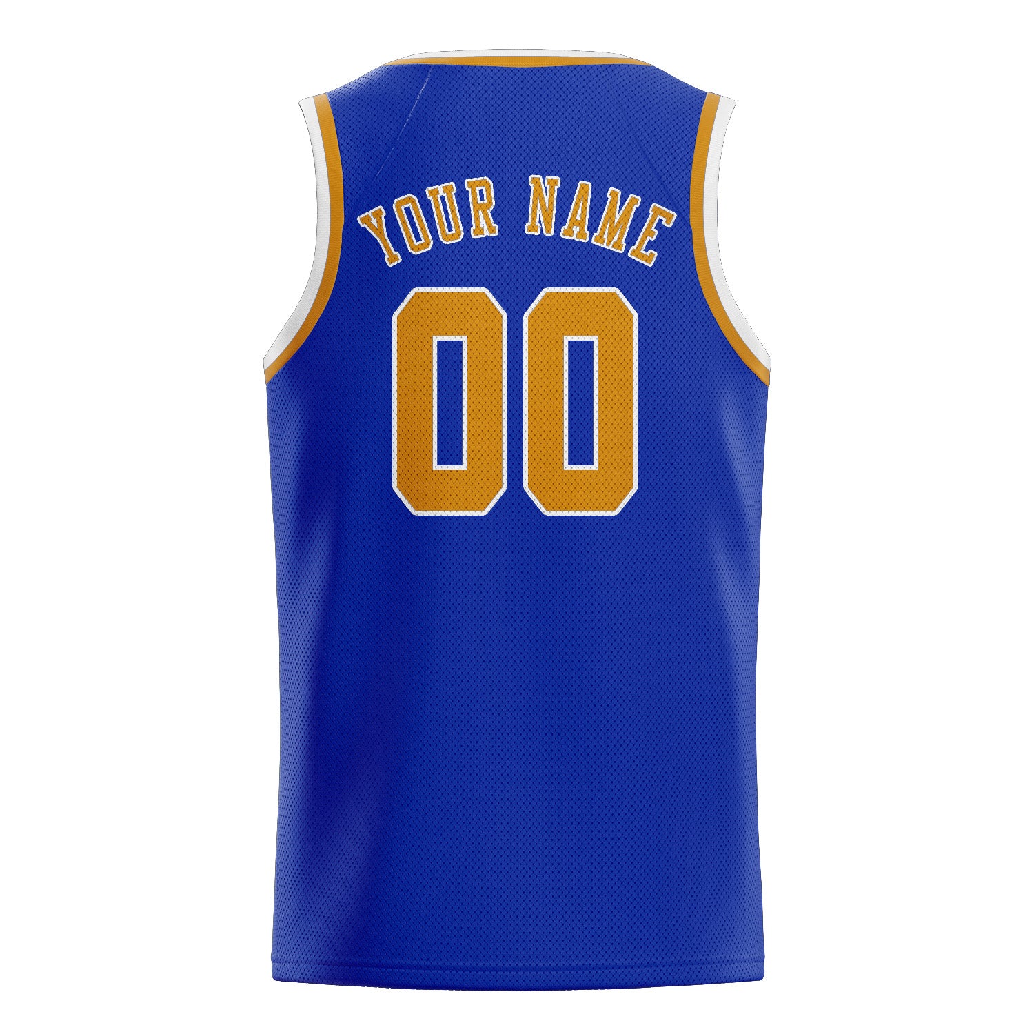 Custom Sky Blue Yellow Basketball Jersey