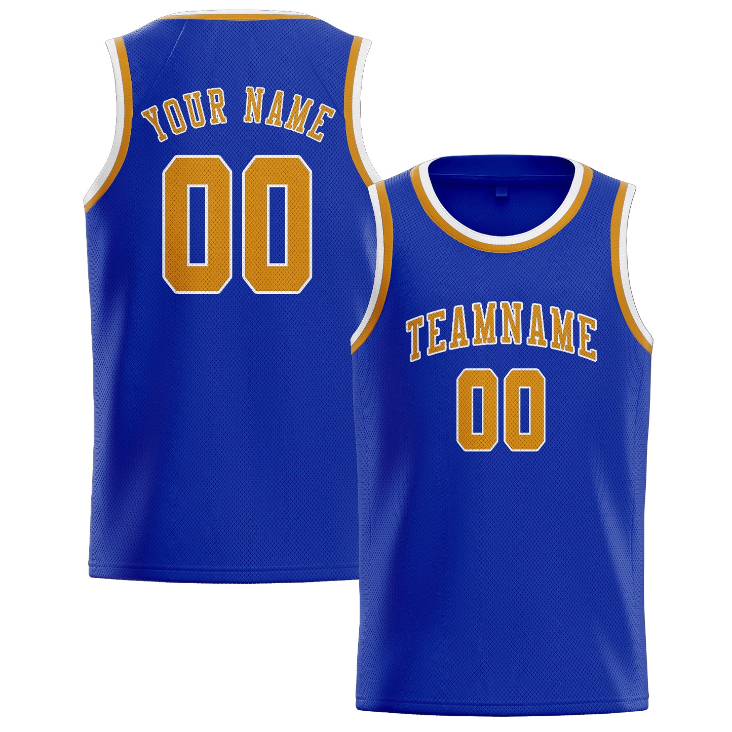Custom Sky Blue Yellow Basketball Jersey
