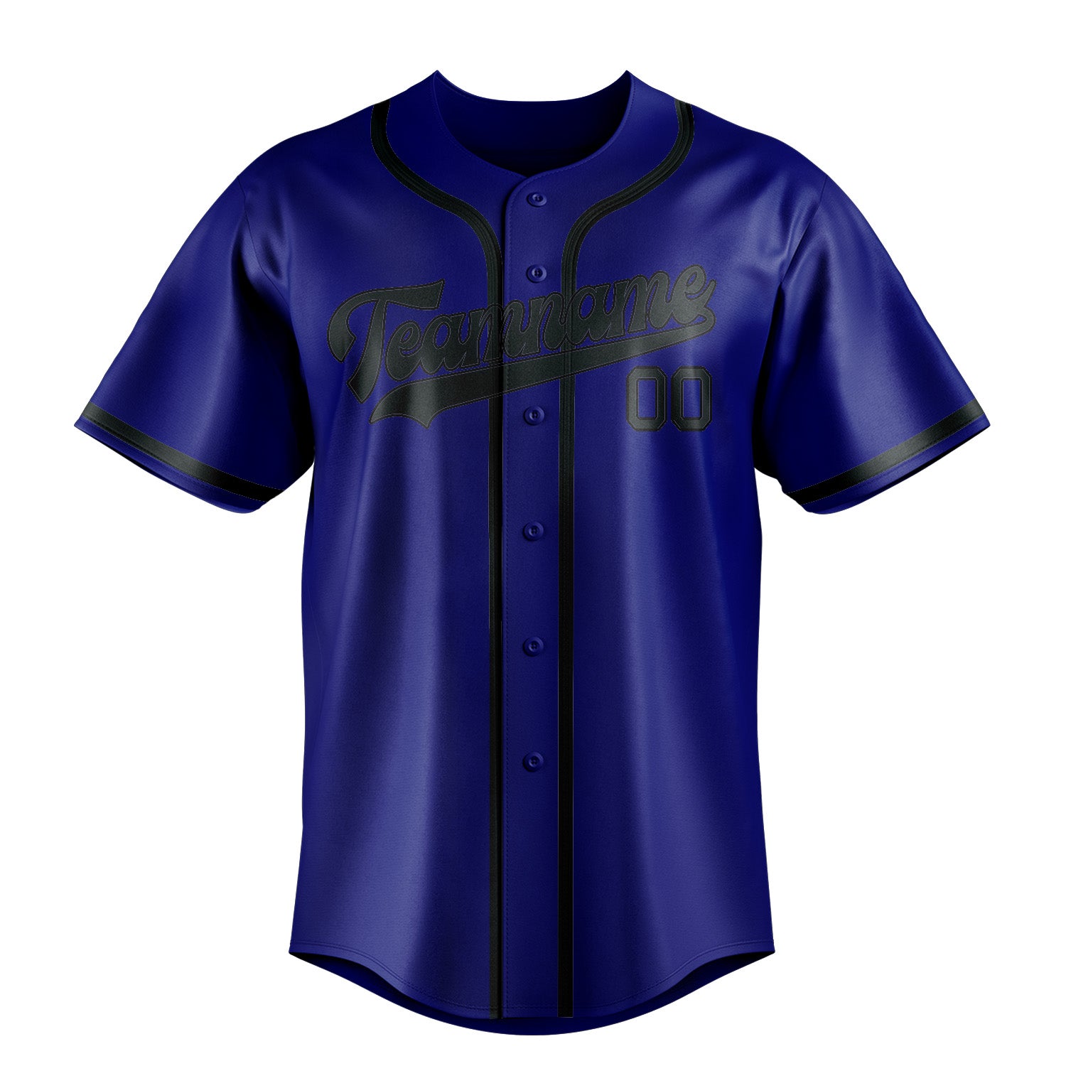 Custom Sky Blue Dark Grey Baseball Jersey