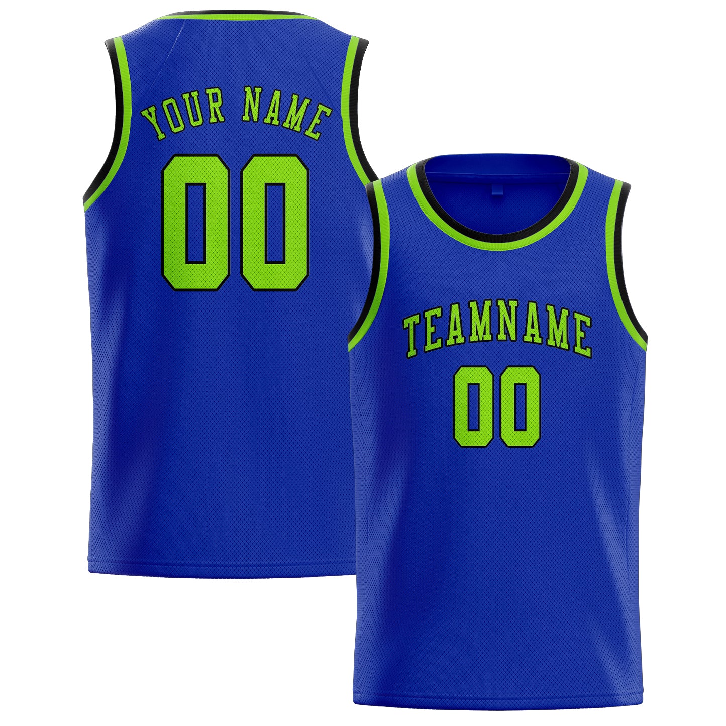 Custom Sky Blue Emerald Green Basketball Jersey