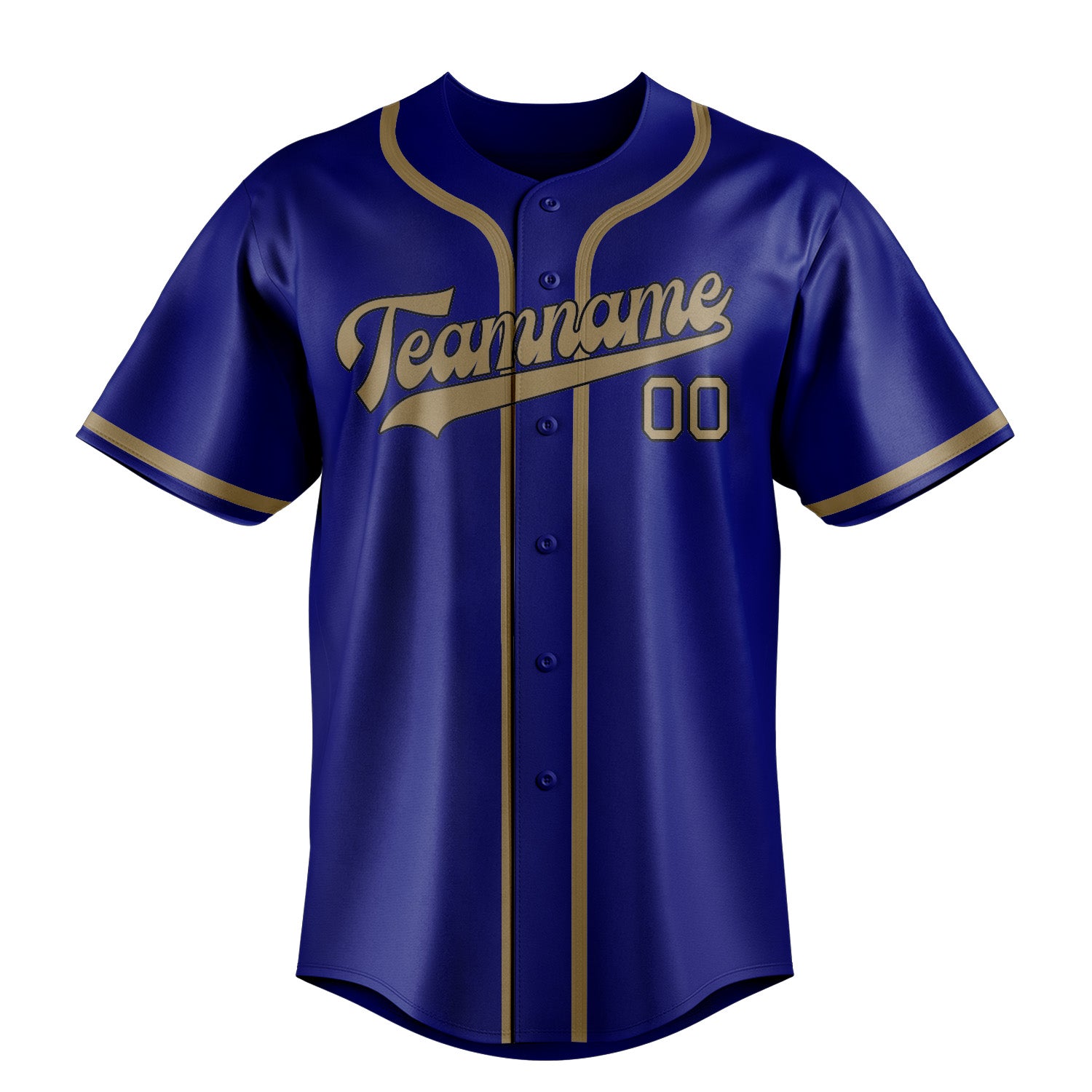 Custom Sky Blue Light Khaki Baseball Jersey