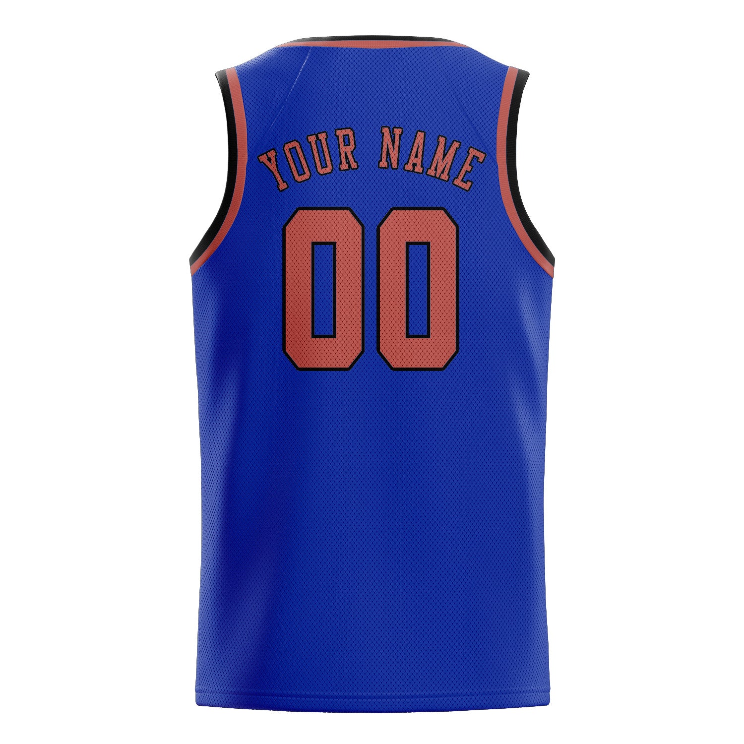 Custom Sky Blue Copper Rose Basketball Jersey