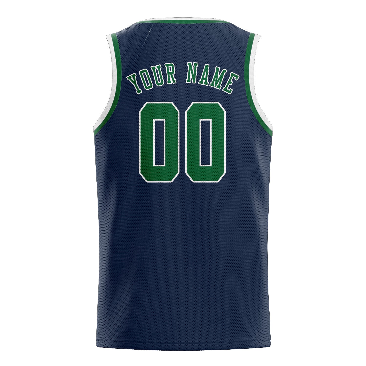 Custom Blue Green Basketball Jersey