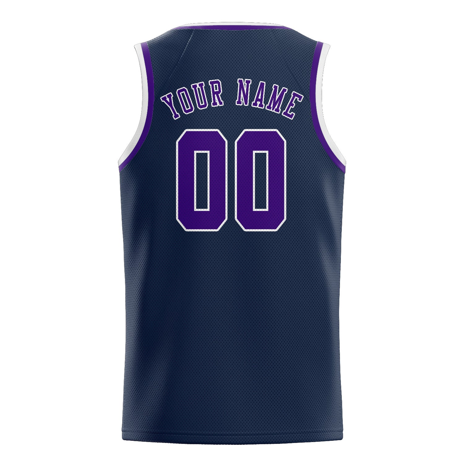 Custom Blue Purple Basketball Jersey