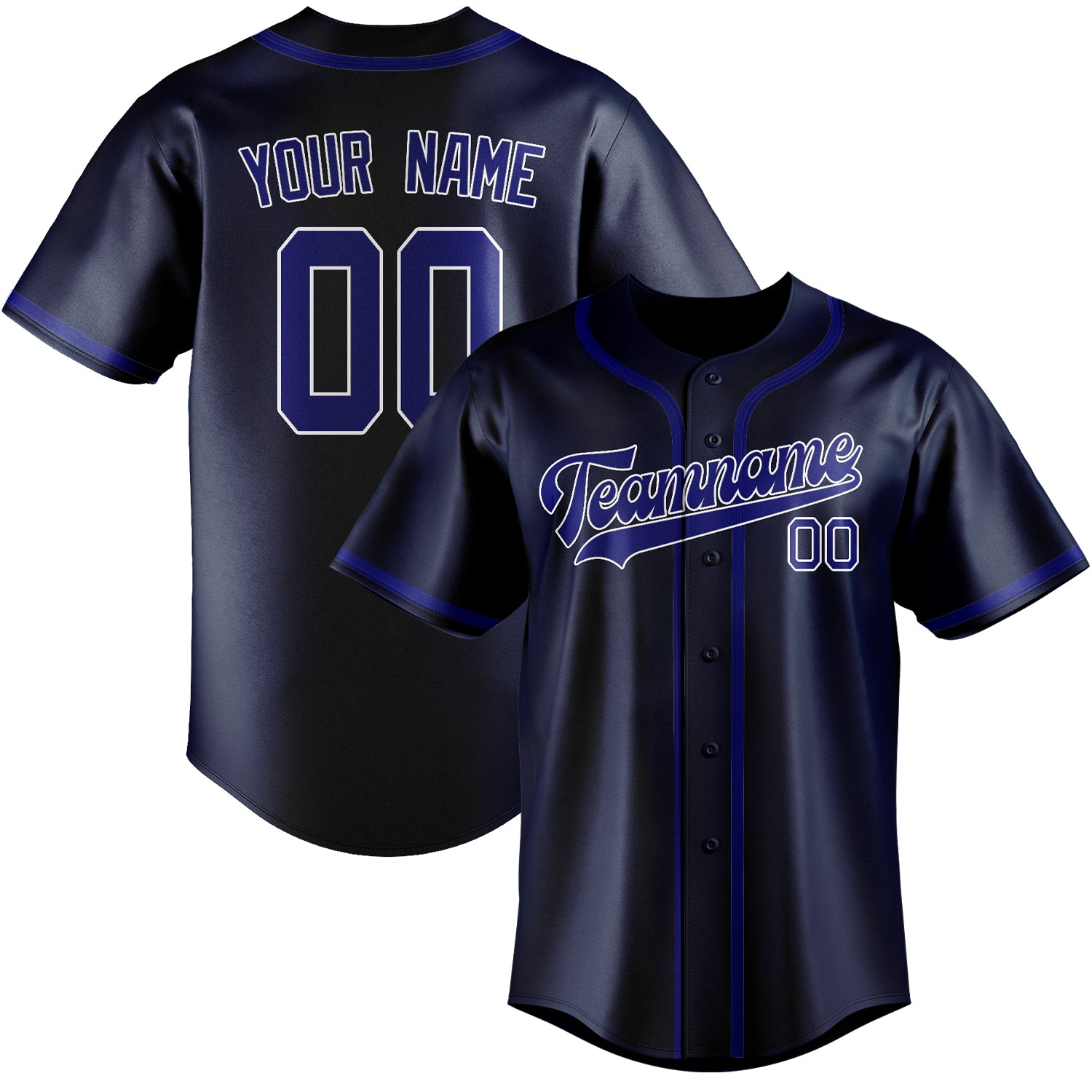 Custom Blue Sky Blue Baseball Jersey