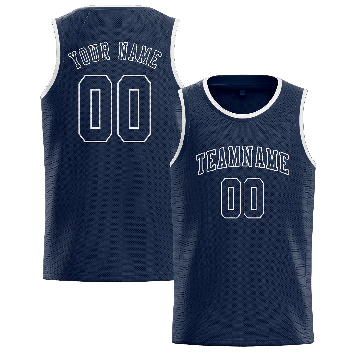 Custom Blue Blue Basketball Jersey