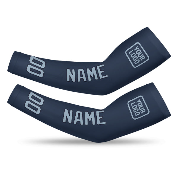 Custom Blue Light Blue Arm Sleeve