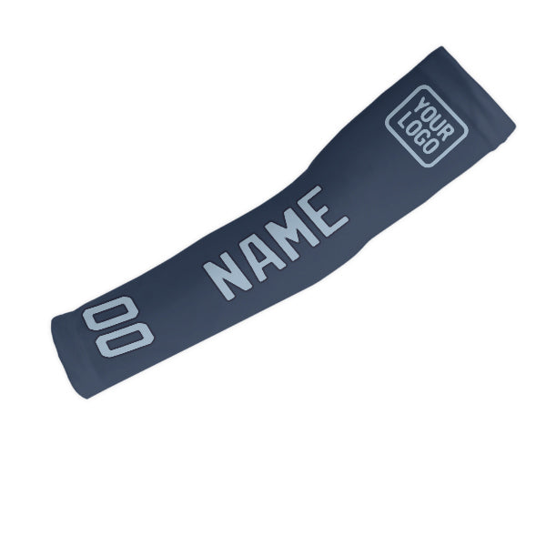 Custom Blue Light Blue Arm Sleeve