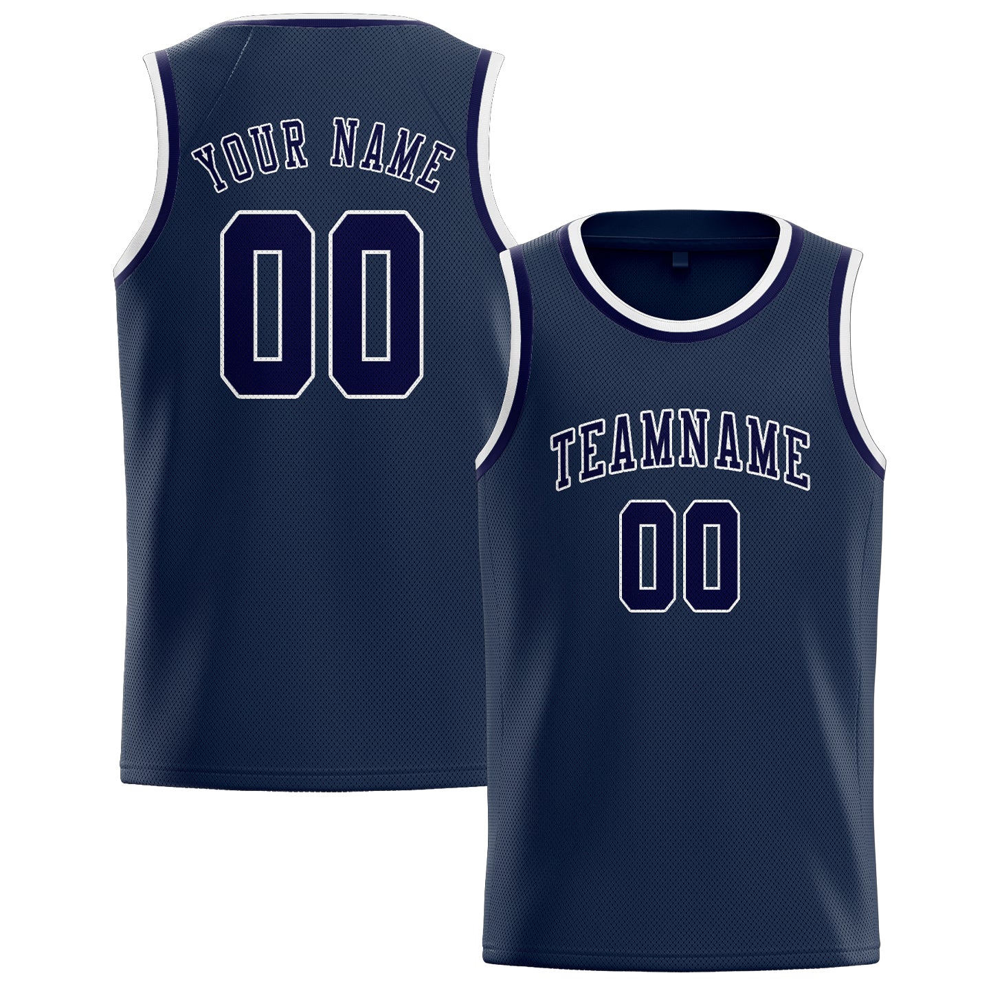 Custom Blue Navy Basketball Jersey