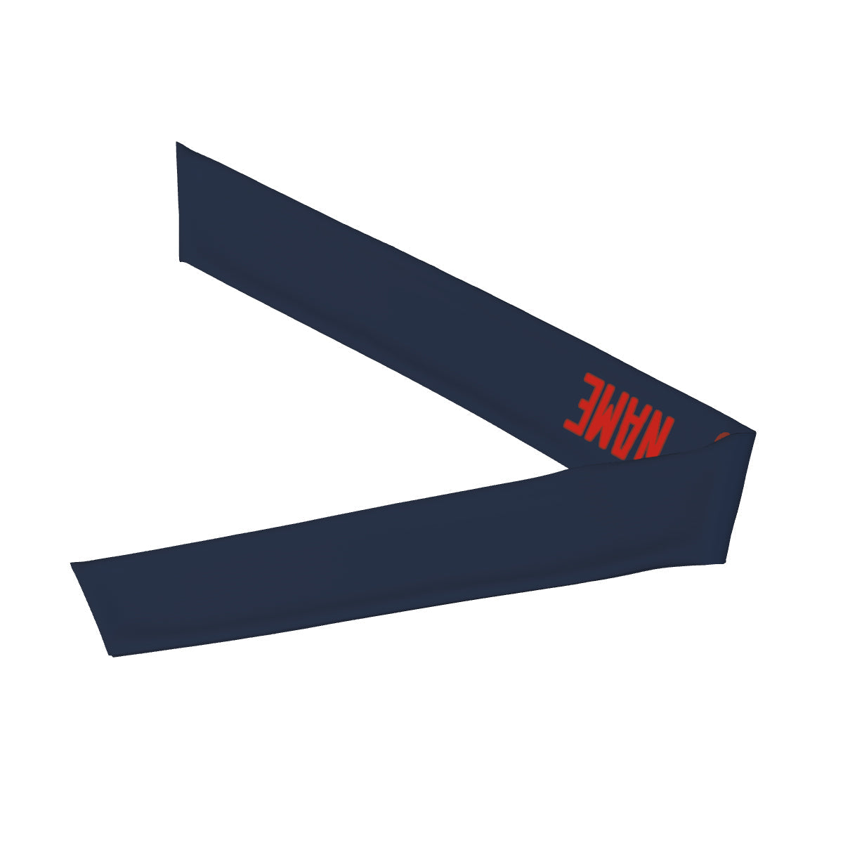 Custom Blue Orange Red Headband