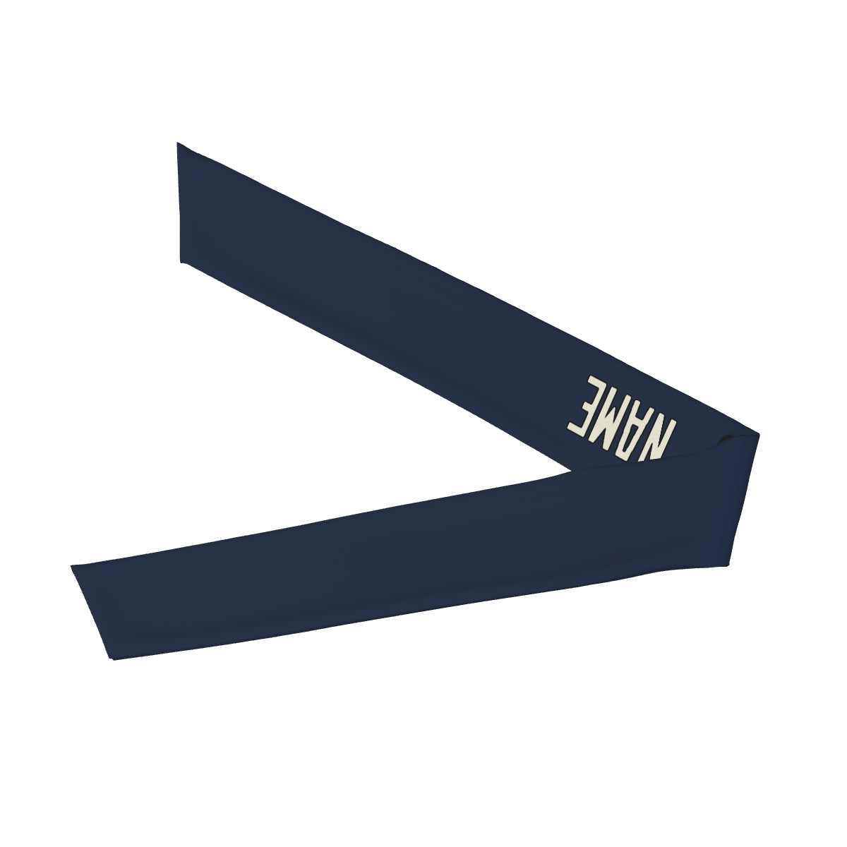 Custom Blue Cream Headband