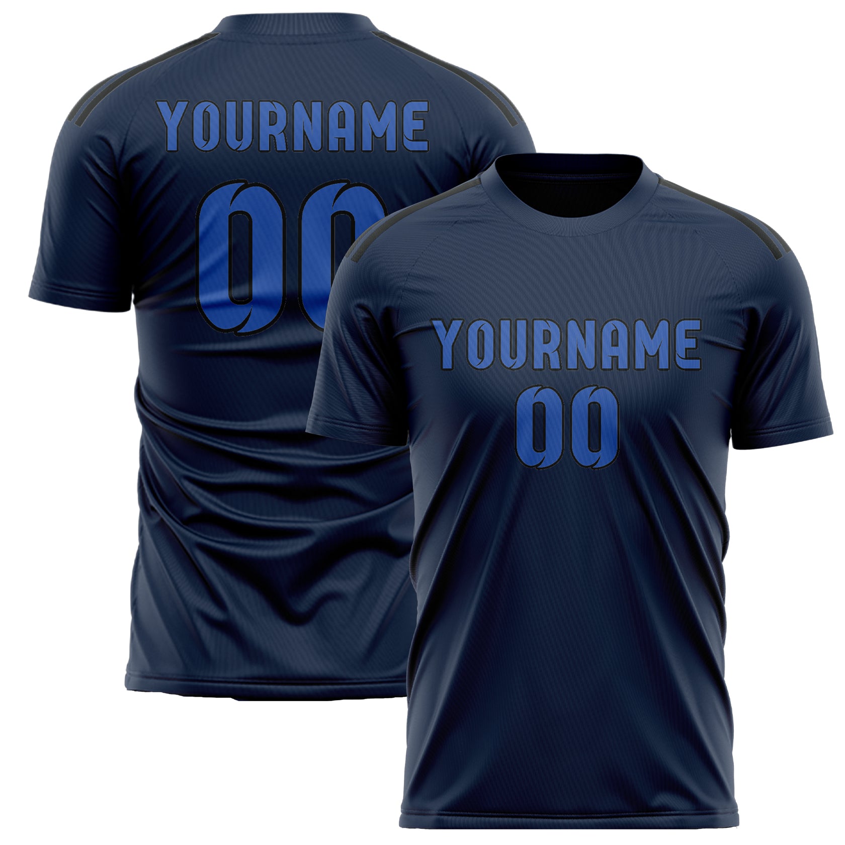 Custom Blue Sky Blue Soccer Jersey