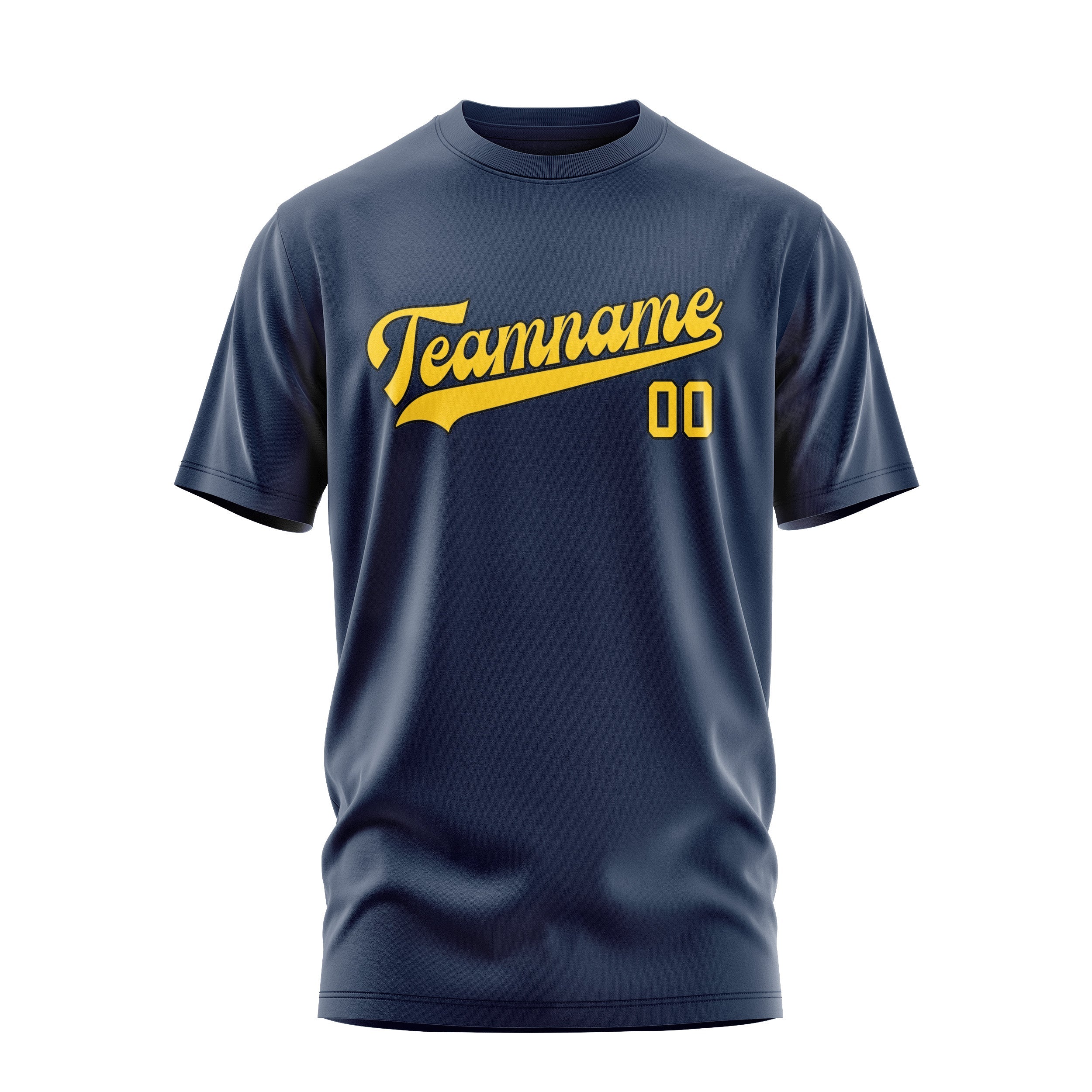 Custom Blue Gold T-Shirt