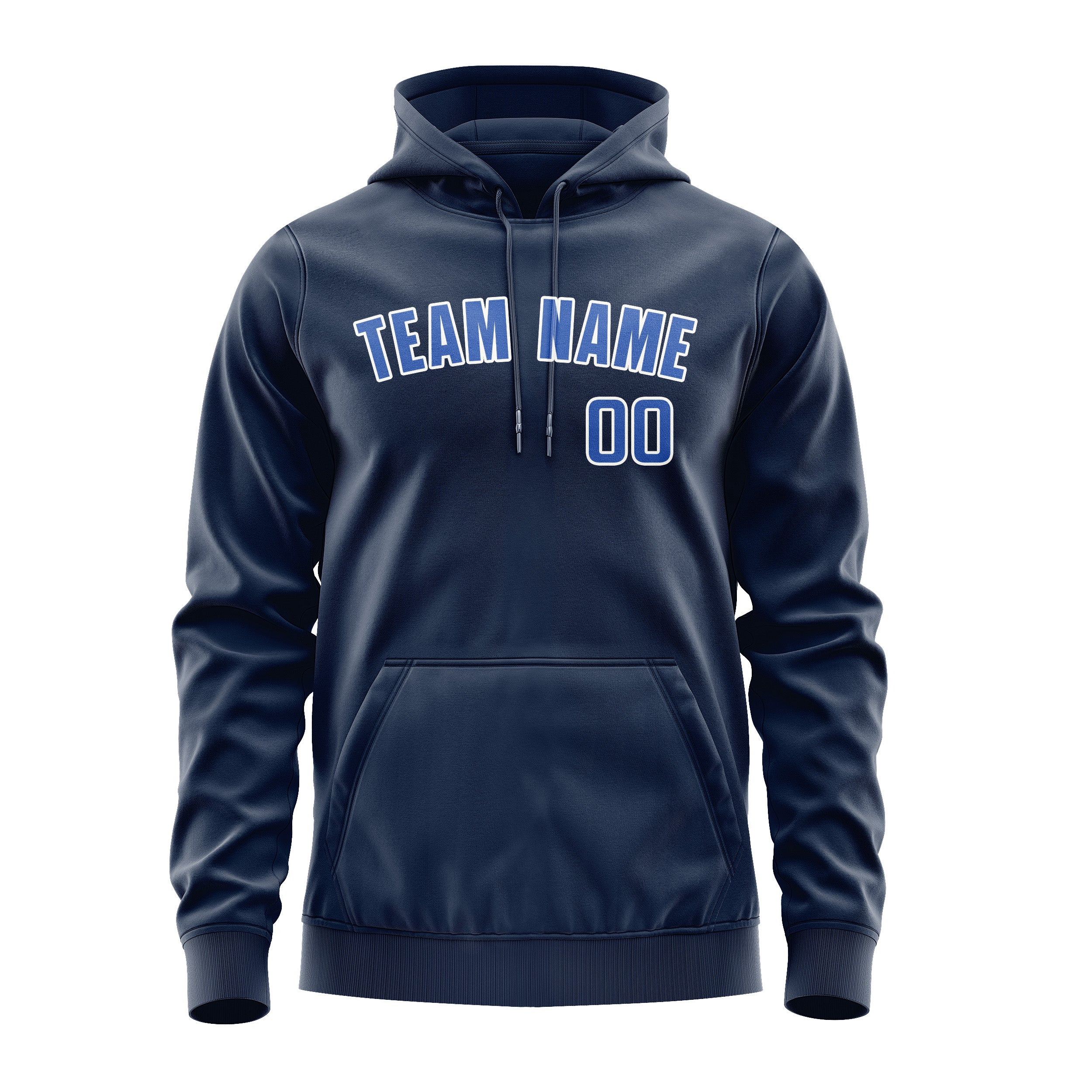Custom Blue Sky Blue Hoodie