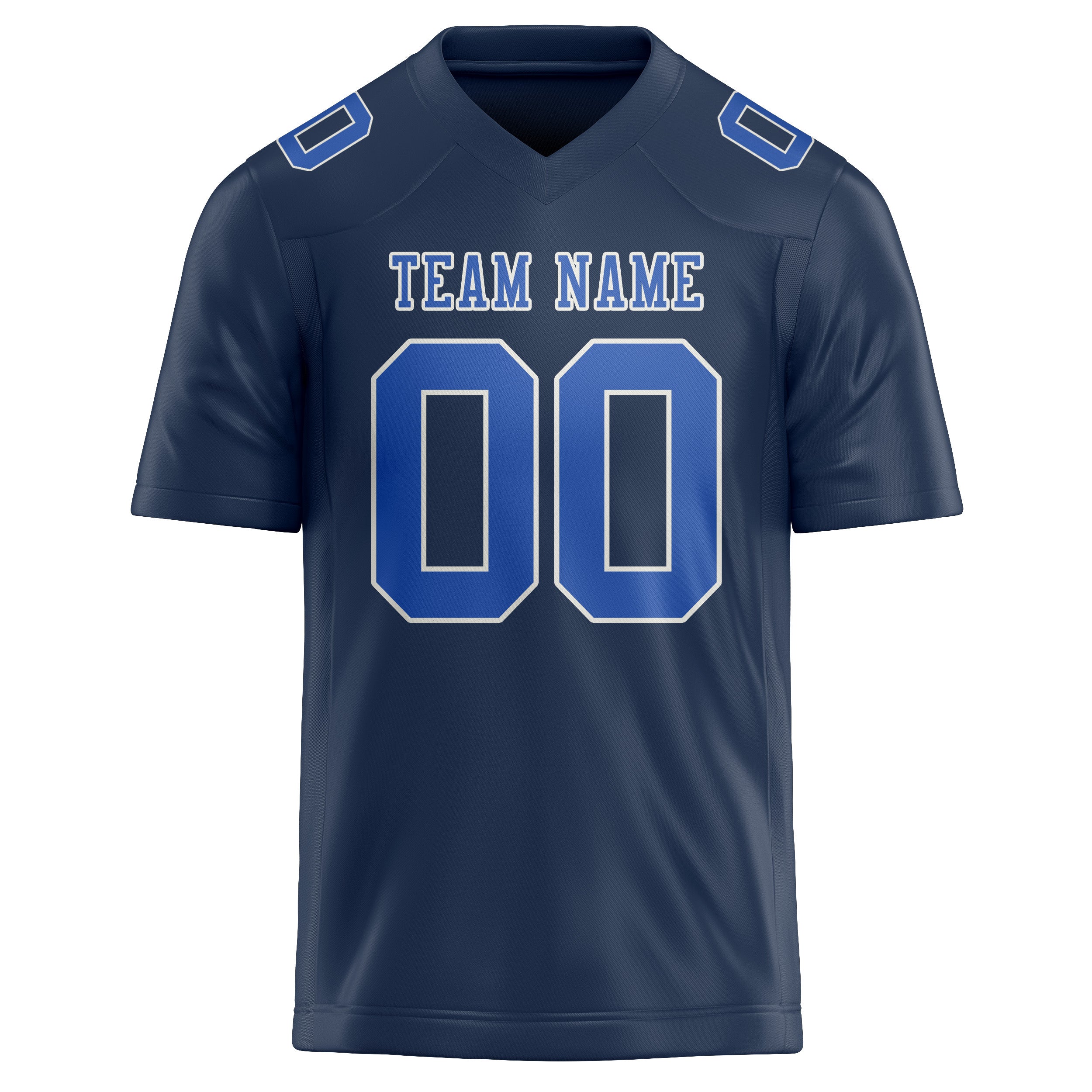 Custom Blue Sky Blue Football Jersey