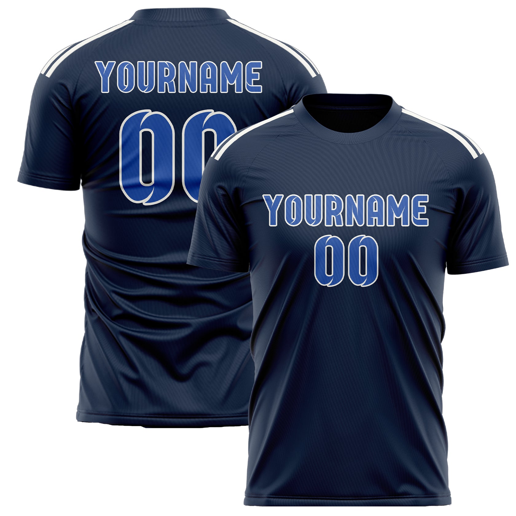 Custom Blue Sky Blue Soccer Jersey