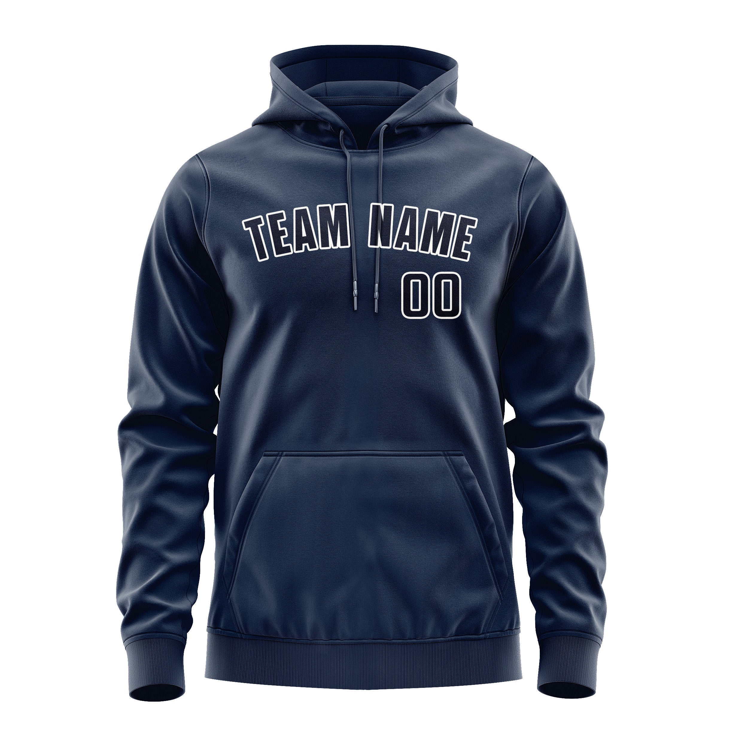 Custom Blue Navy Hoodie