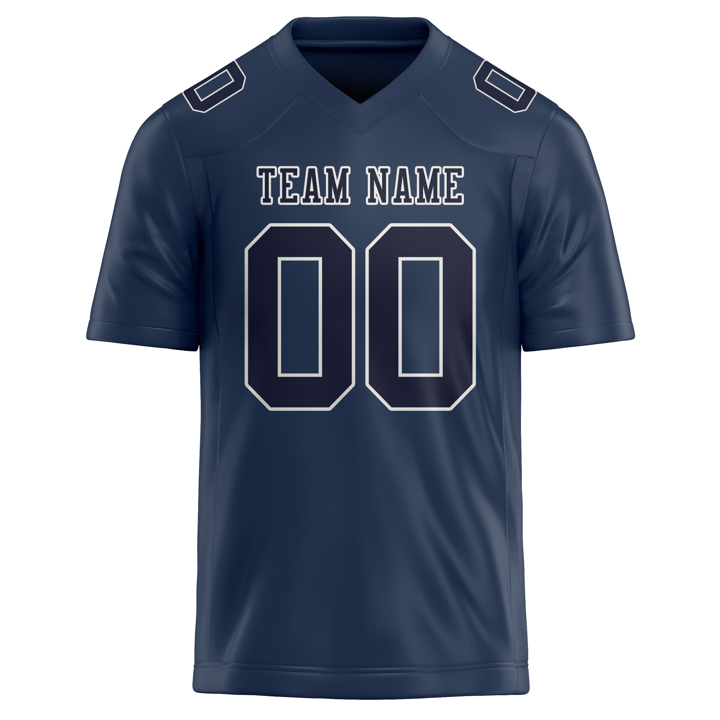 Custom Blue Navy Football Jersey